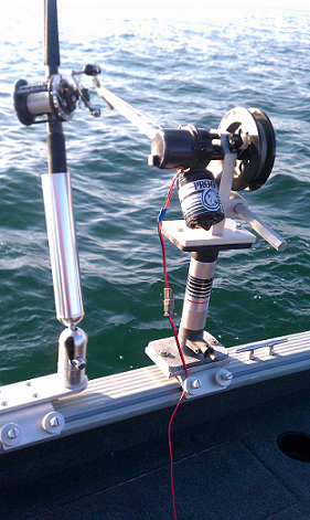 Trolling Equipment, fish finder mounts, adjustable rod holders